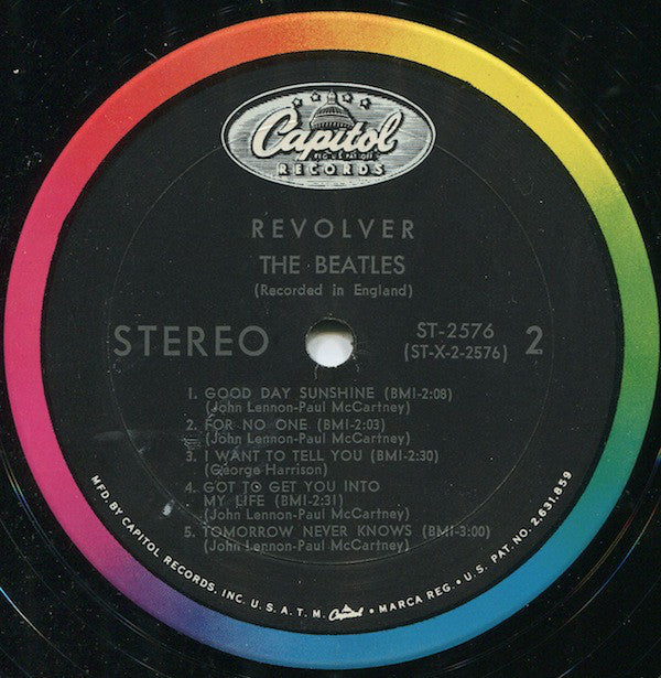 The Beatles : Revolver (LP, Album, Pit)