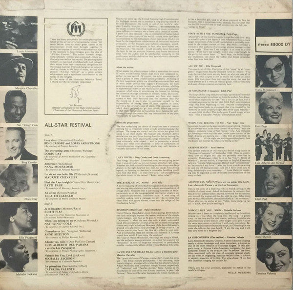 Various : All-Star Festival (LP, Comp)