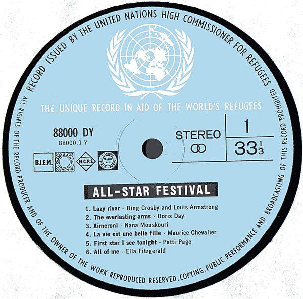 Various : All-Star Festival (LP, Comp)