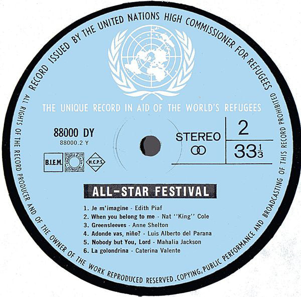 Various : All-Star Festival (LP, Comp)