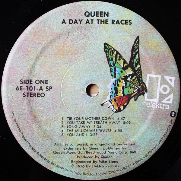 Queen : A Day At The Races (LP, Album, SP )