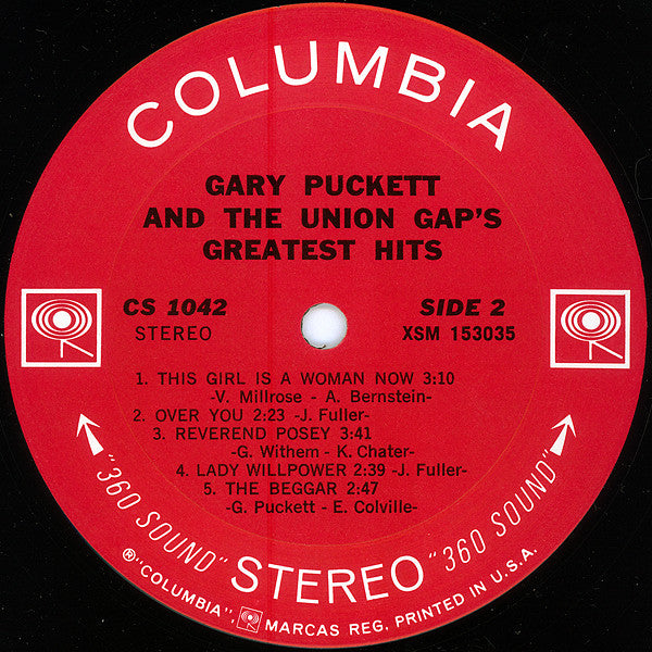 Gary Puckett & The Union Gap : Greatest Hits (LP, Comp)