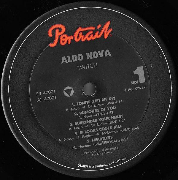 Aldo Nova : Twitch (LP, Album, Car)