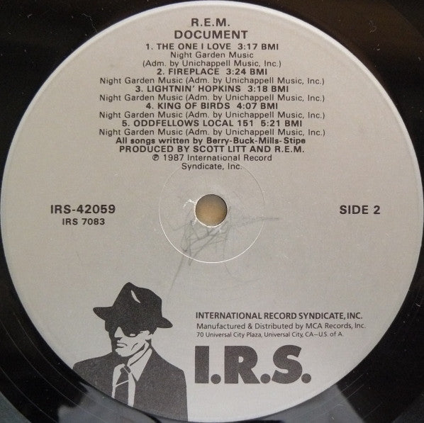 R.E.M. : Document (LP, Album, Eur)