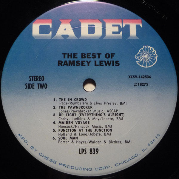 Ramsey Lewis : The Best Of Ramsey Lewis (LP, Comp)