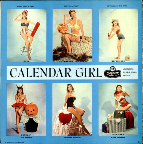 Julie London With Pete King And His Orchestra : Calendar Girl (LP, Album, Mono)