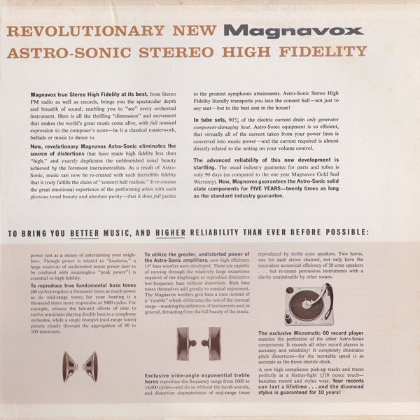 Various : Magnavox Presents Command Records (LP, Comp)