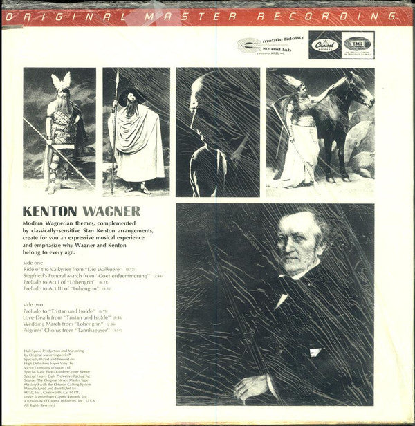 Stan Kenton, Richard Wagner : Kenton Wagner (LP, Album, RE, RM)