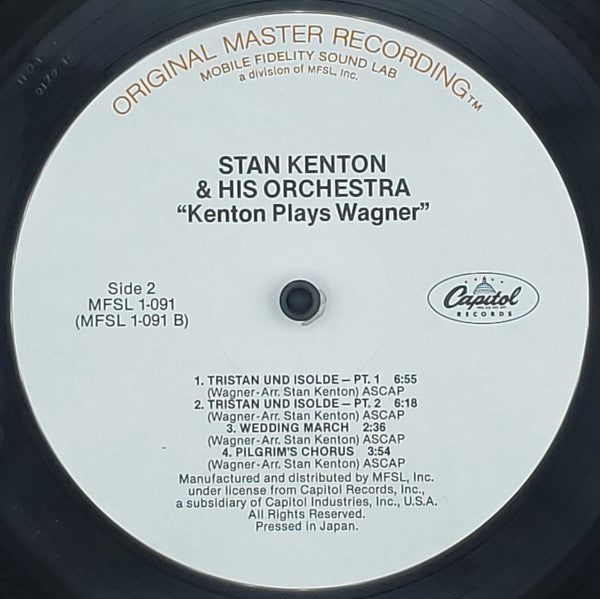 Stan Kenton Rendezvous PROMO TV RADIO NFS Vinyl Capitol Record shops LP 33 RPM 12