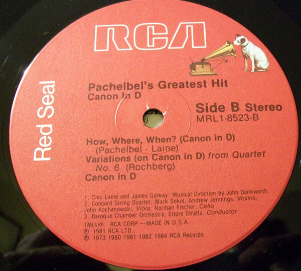 Various : Pachelbel's Greatest Hit (LP, Comp)