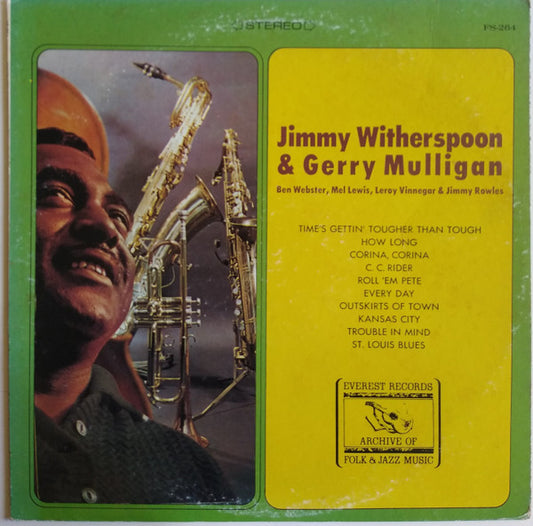 Jimmy Witherspoon & Gerry Mulligan : Jimmy Witherspoon & Gerry Mulligan (LP, Album, RE)