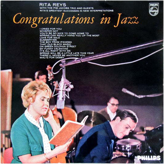 Rita Reys : Congratulations In Jazz (LP, Album, Mono)