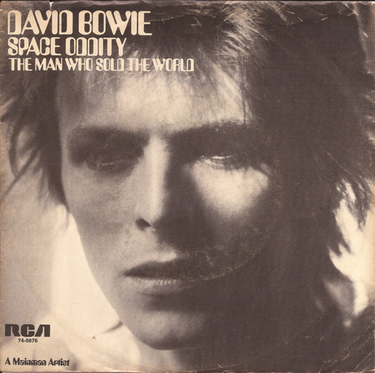 David Bowie : Space Oddity / The Man Who Sold The World (7", Single, Hol)