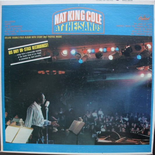 Nat King Cole : At The Sands (LP, Album, Mono, Gat)