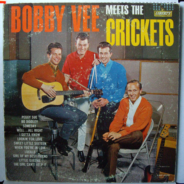 Bobby Vee and The Crickets (2) : Bobby Vee Meets The Crickets (LP, Mono)