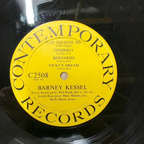 Barney Kessel : Barney Kessel (10", Album)