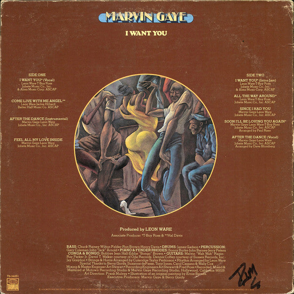 Marvin Gaye : I Want You (LP, Album)