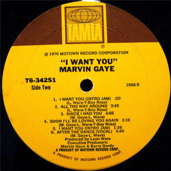 Marvin Gaye : I Want You (LP, Album)