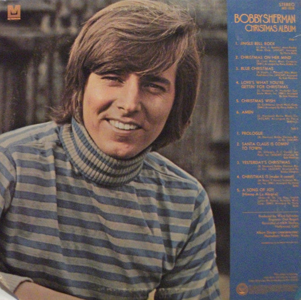 Bobby Sherman : Christmas Album (LP, Album)