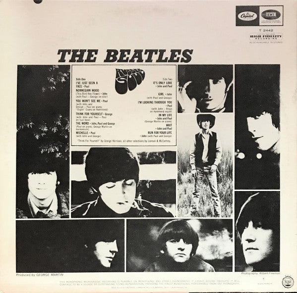 Buy The Beatles : Rubber Soul (LP, Album, Mono, Ind) Online for a great  price – The Turntable Store