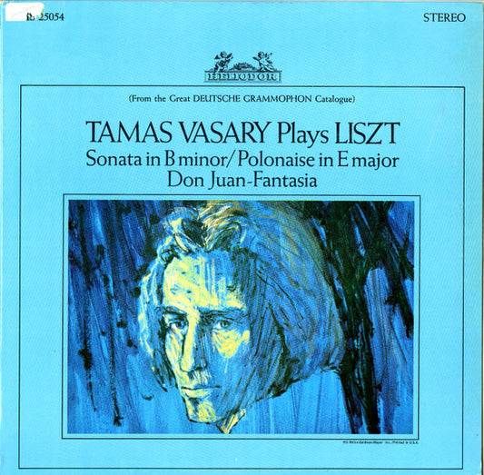 Franz Liszt - Tamás Vásáry : Tamas Vasary Plays Liszt (LP)