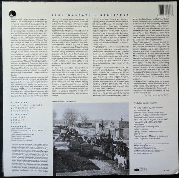 Jack Walrath : Neohippus (LP, Album)