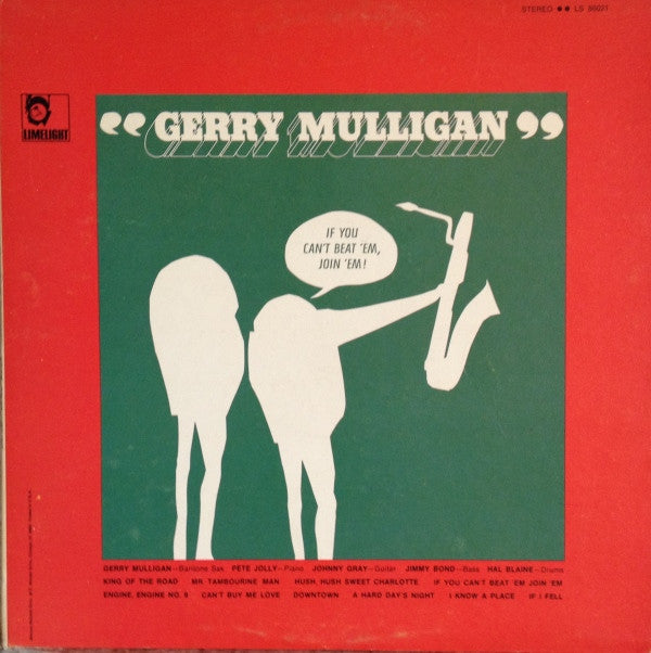 Gerry Mulligan : If You Can't Beat 'Em, Join 'Em! (LP, Album, RE)