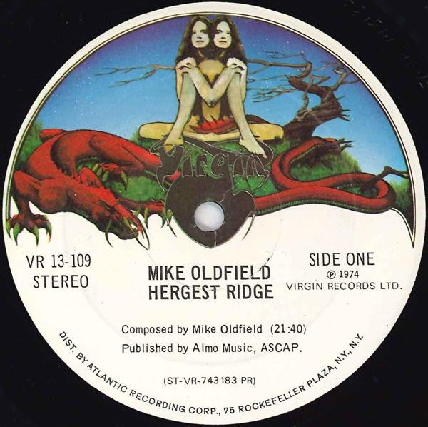 Mike Oldfield : Hergest Ridge (LP, Album, PR )