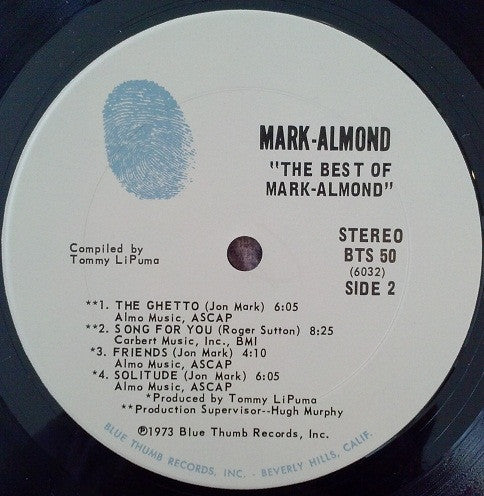 Mark-Almond : The Best Of Mark-Almond (LP, Comp)