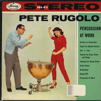 Pete Rugolo : Percussion At Work (LP, Album)