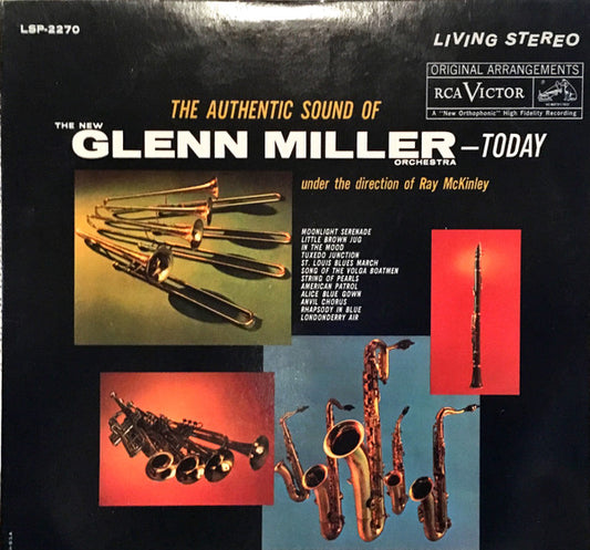 The New Glenn Miller Orchestra : The Authentic Sound Of The New Glenn Miller Orchestra - Today (LP, Album, Hol)