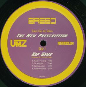 MC Breed : Rap Game / Popcorn Popper (12", Promo)