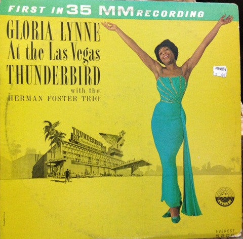 Gloria Lynne With The Herman Foster Trio :  At The Las Vegas Thunderbird (LP, Album, Mono)