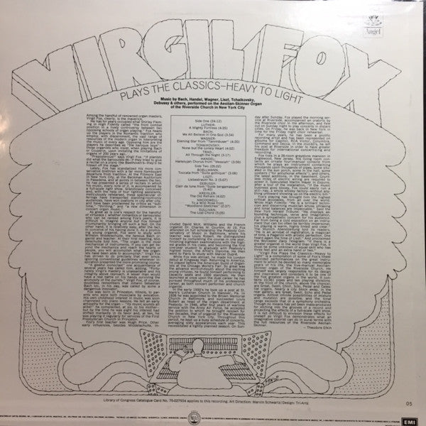 Virgil Fox : Virgil Fox Plays The Classics (LP)