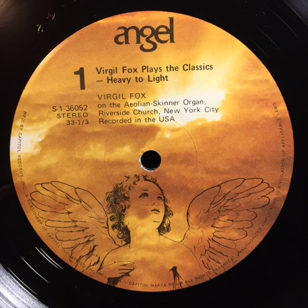 Virgil Fox : Virgil Fox Plays The Classics (LP)