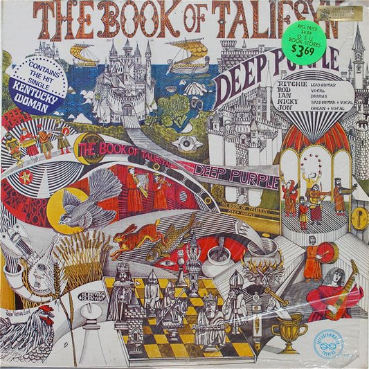 Deep Purple : The Book Of Taliesyn (LP, Album, Mon)