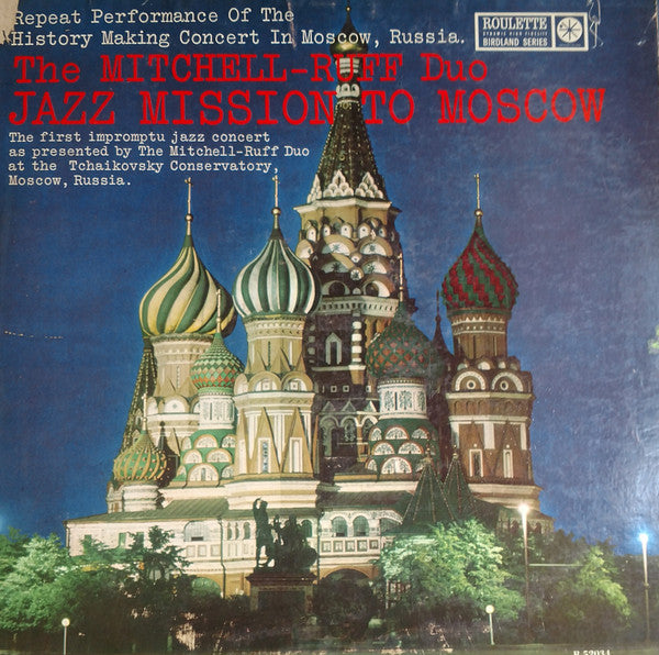 The Mitchell-Ruff Duo : Jazz Mission To Moscow (LP, Album)