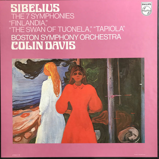 Jean Sibelius, Boston Symphony Orchestra, Sir Colin Davis : The 7 Symphonies / Finlandia / The Swan Of Tuonela / Tapiola (5xLP + Box, Comp)