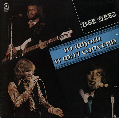 Bee Gees : To Whom It May Concern (LP, Album, Gat)