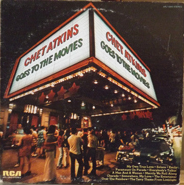 Chet Atkins : Chet Atkins Goes To The Movies (LP, Album)