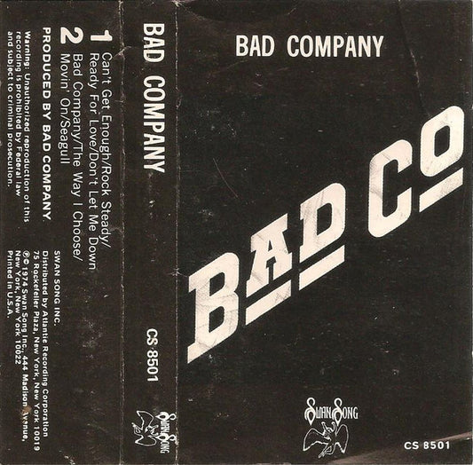 Bad Company (3) : Bad Company (Cass, Album)