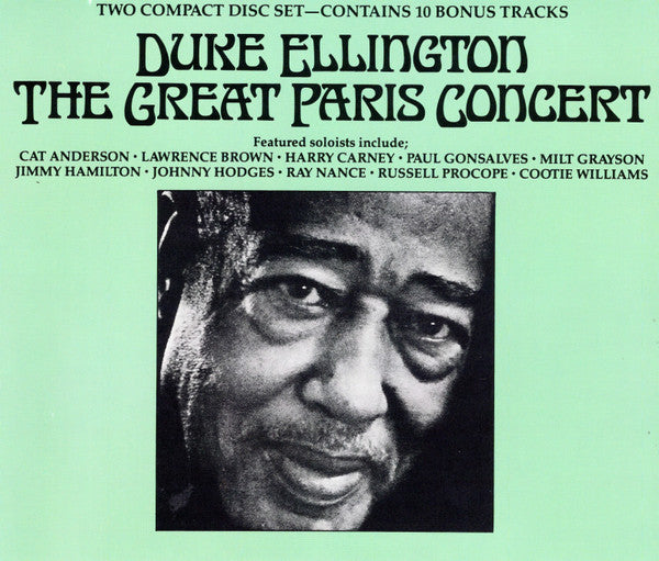 Duke Ellington : The Great Paris Concert (2xCD)