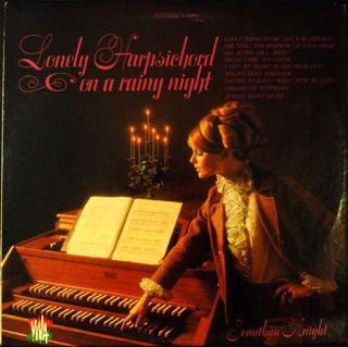 Jonathan Knight (3) : Lonely Harpsichord On A Rainy Night (LP, Album)