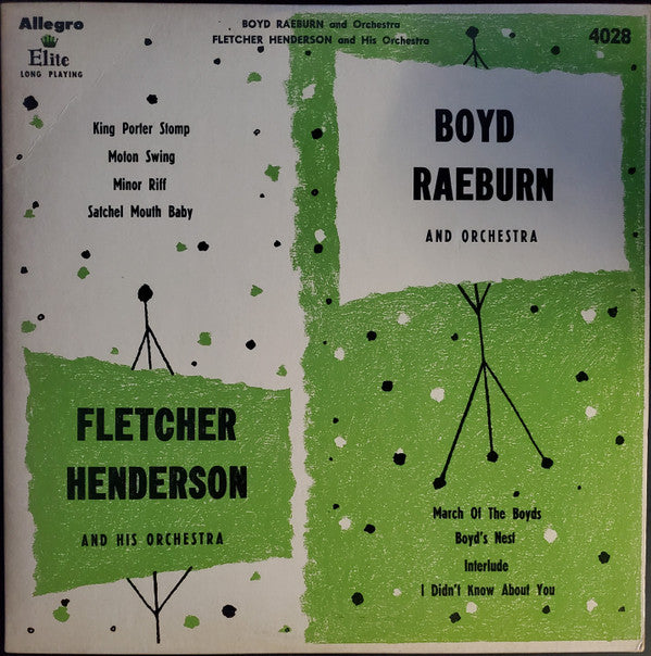 Boyd Raeburn And His Orchestra / Fletcher Henderson And His Orchestra : Boyd Raeburn And Orchestra (10", Comp)