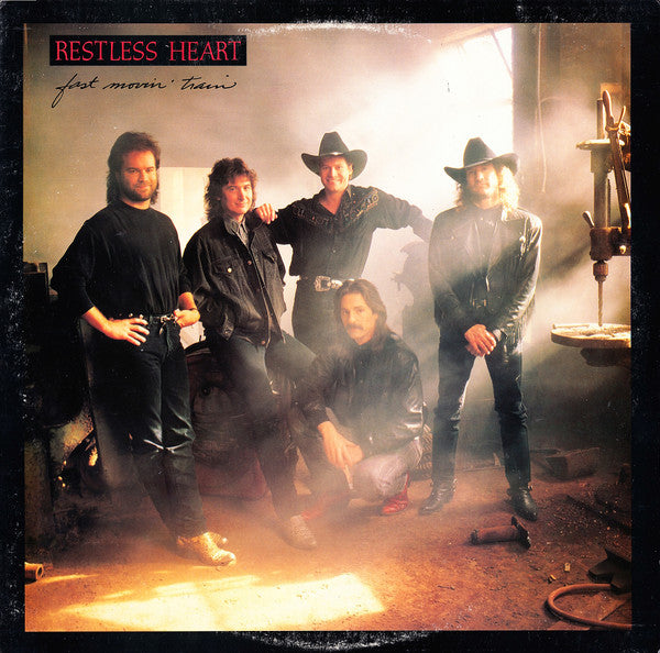 Restless Heart : Fast Movin' Train (LP, Album)