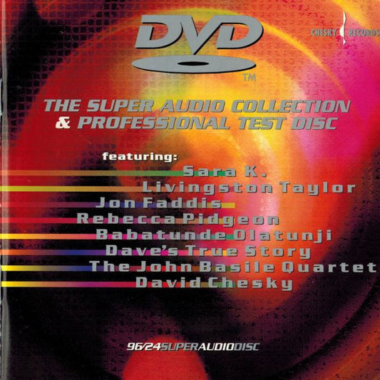 Various : The Super Audio Collection & Professional Test Disc (DVD-V, Comp, 96/)