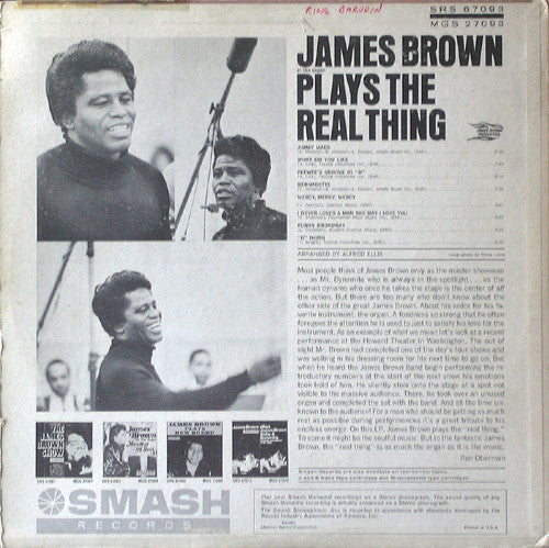 James Brown : Plays The Real Thing (LP, Album, Mono, Mer)