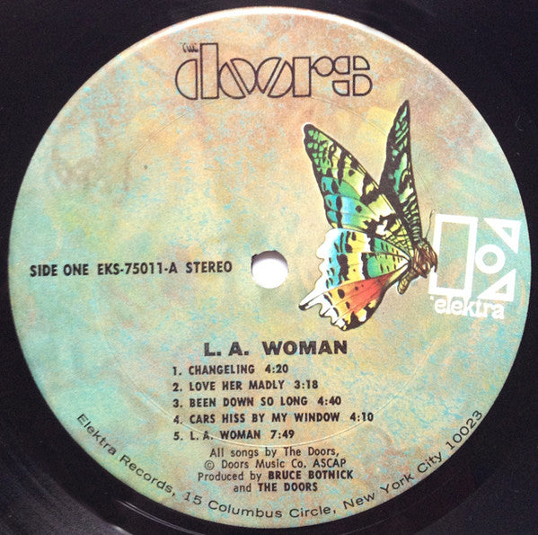 Doors* : L.A. Woman (LP, Album, Pit)