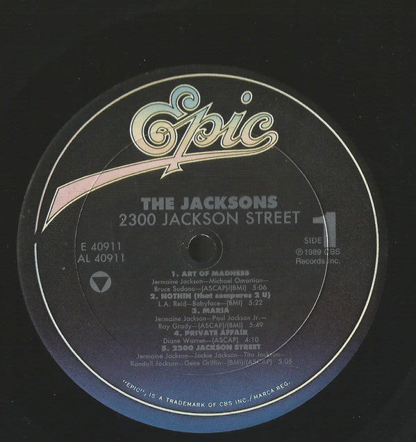 The Jacksons : 2300 Jackson Street (LP, Album)