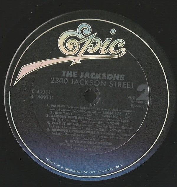 The Jacksons : 2300 Jackson Street (LP, Album)